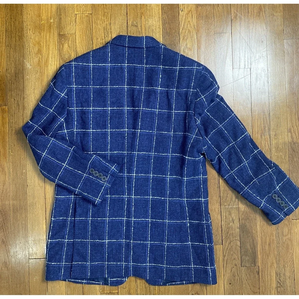 Vitale Barberis Canonico The Society Shop Men's Wool Blazer‎ Jacket Small Batch